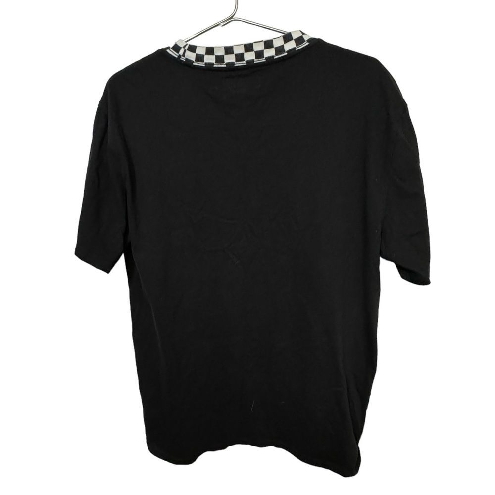 GUESS J Balvin Vibras Black & White Checkered Streetwear Men’s S T-Shirt MINTY - Picture 2 of 7